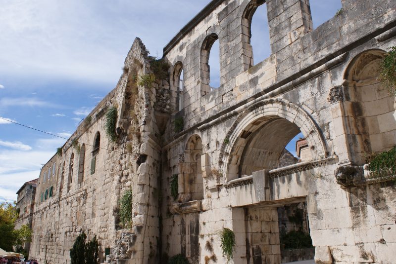 Srebrna vrata Dioklecijanove palače u Splitu